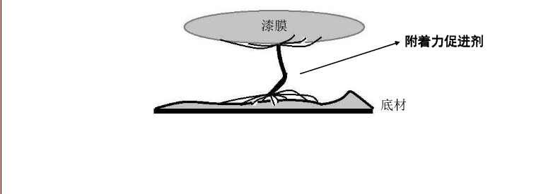 附著力促進(jìn)劑示意圖